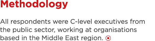 Methodology All respondents were C-level executives from the public sector, working at organisations based in the Mid   