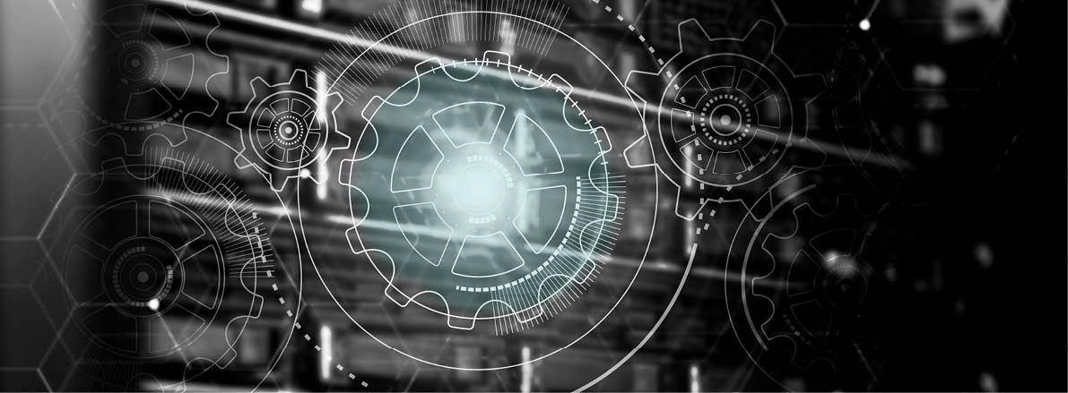 3D render hologram against the background of a supercomputer cluster, concept of information technology data center 