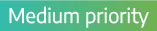 Medium priority 