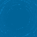 Futuristic digital circles of glowing particles. Abstract circular sound wave. Big data visualization into cyberspace. Pattern of dots. Vector Illustration. EPS 10