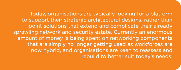 Today, organisations are typically looking for a platform to support their strategic architectural designs, rather th...