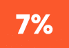 7%