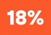18%