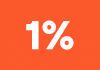 1%