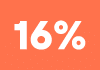 16%