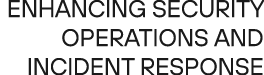Enhancing security operations and incident response 