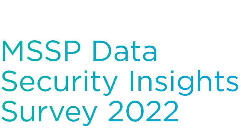 MSSP Data Security Insights Survey 2022