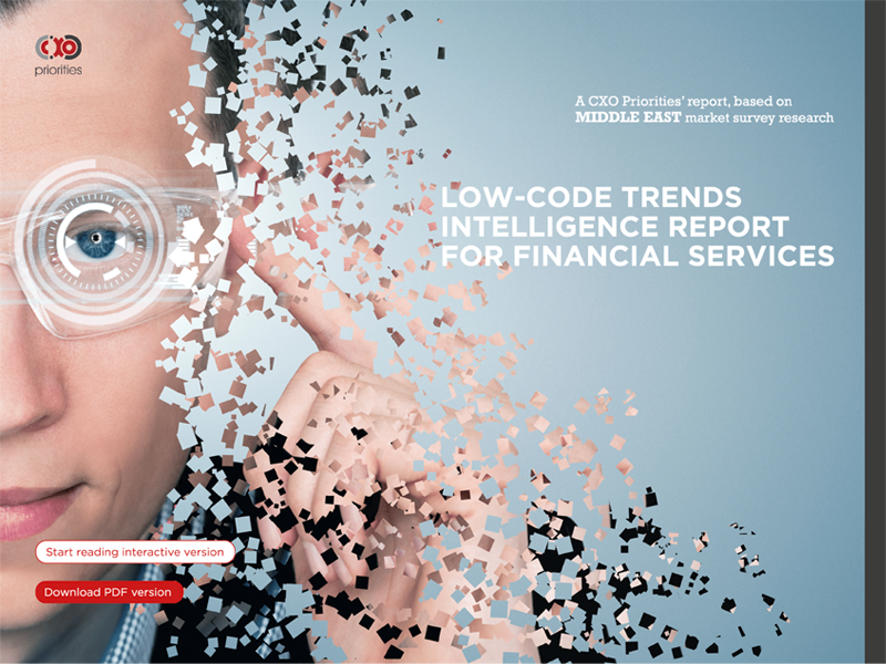 Low-code trends intelligence report for financial services