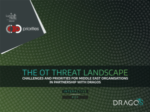 The OT Threat Landscape Challenges and Priorities for Middle-East Organisations